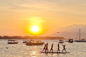 Gili Trawangan : Sup Yoga al tramonto e all'alba