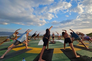 Gili Trawangan : Sup Yoga coucher et lever de soleil