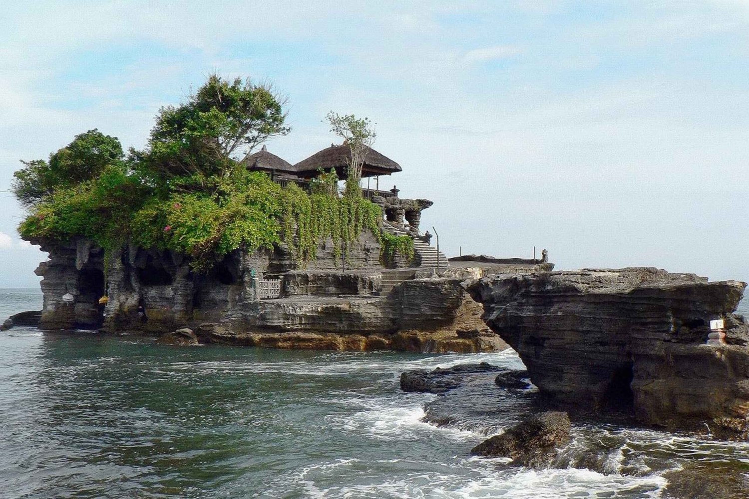 Tempio di Tanah Lot con tour di Ubud e visione della danza Kecak