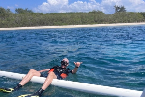 Tangsi Beach, Gili Gambir og Gili Petelu Snorkeltur