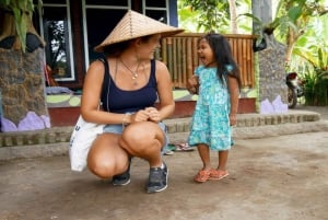 Tetebatu: Dagstur till risfält, vattenfall och apskog