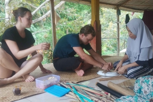 Tetebatu: cascatas, especiarias, terraços de arroz, floresta de macacos