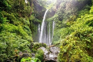 Vandringsrundtur till vattenfallen Tiu Kelep & Sendang Gile
