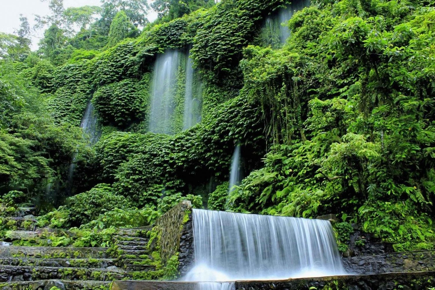 Tour Benang Kelambu, Sukarare dorp & Marese heuvel zonsondergang