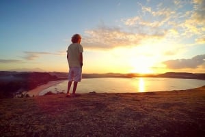 Tour Benang Kelambu, villaggio di Sukarare e tramonto della collina di Marese