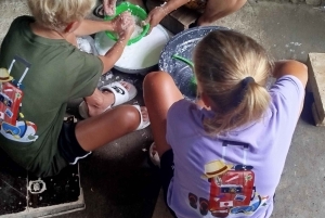 Traditional Making Coconut Oil