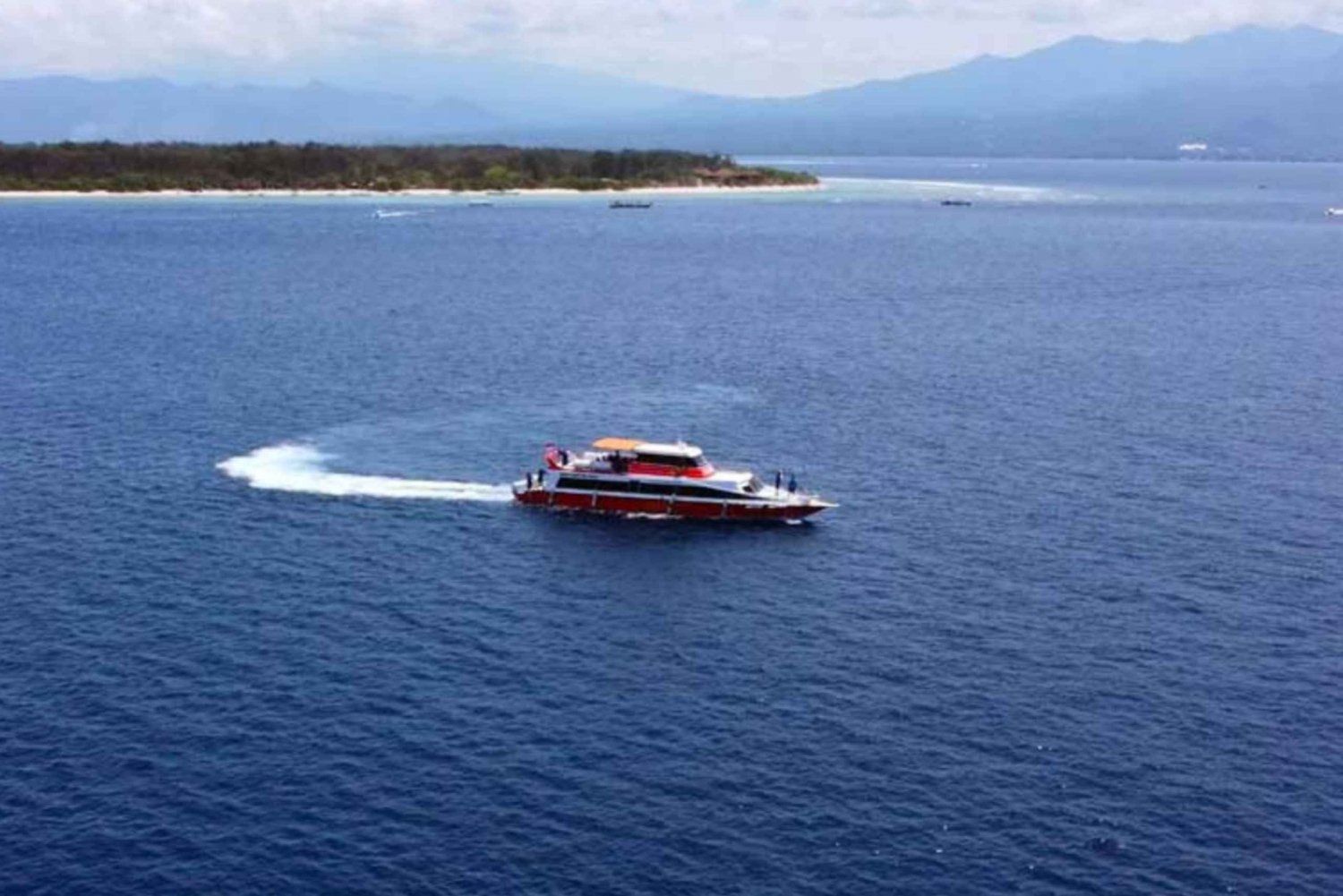 Transfer tussen Nusa Lembongan en Gili eiland