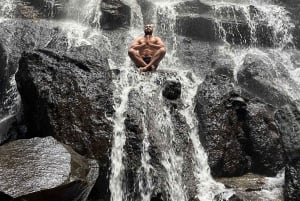 Ubudin vesiputous, riisiterassi ja tirta empul -temppeli