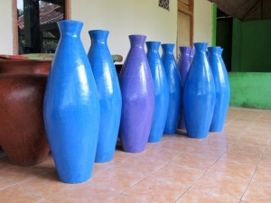 Blue Clay Pots