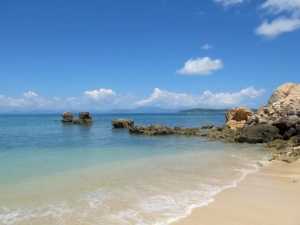 Pink Beach Coastline