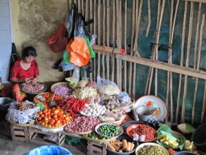 Seller at the Market