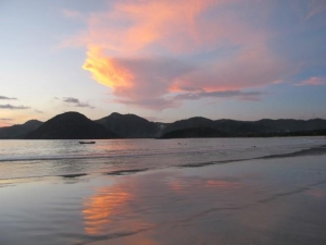 Sunset at Selong Blanak Beach
