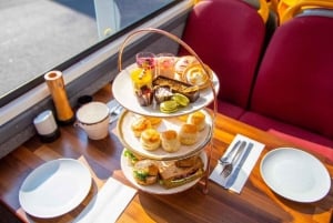 London: Afternoon Tea Bus with a Glass of Prosecco