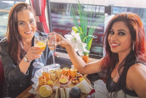 London: Afternoon Tea Bus with a Glass of Prosecco