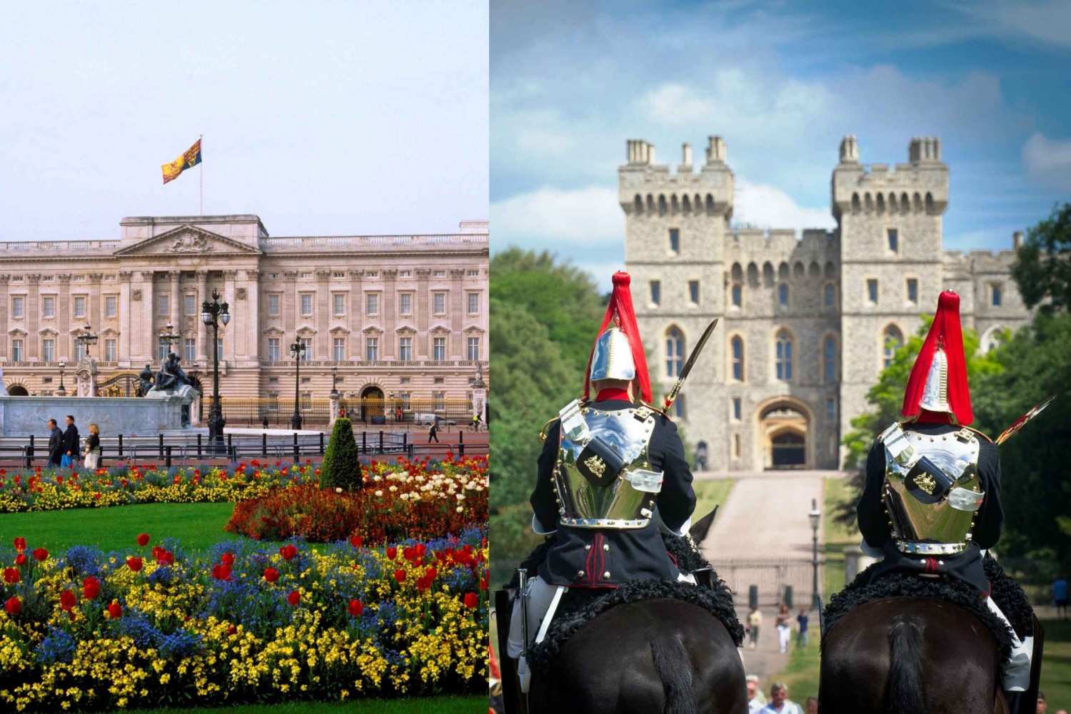 Palais de Buckingham et château de Windsor : visite d'une jounée