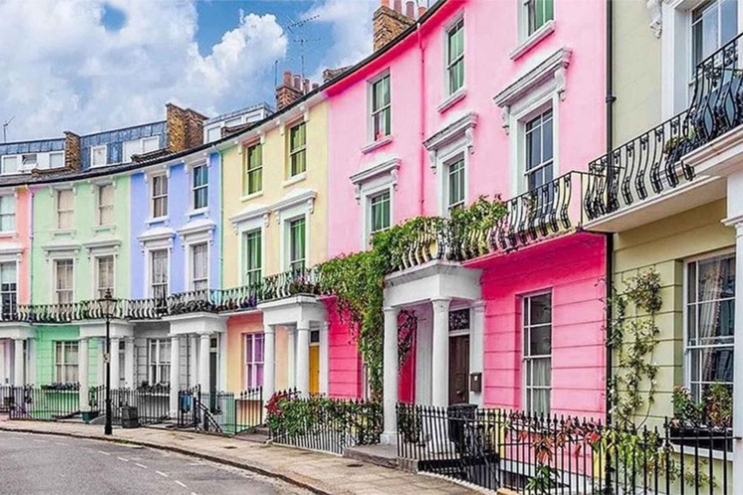 Colourful Notting Hill Photography Tour