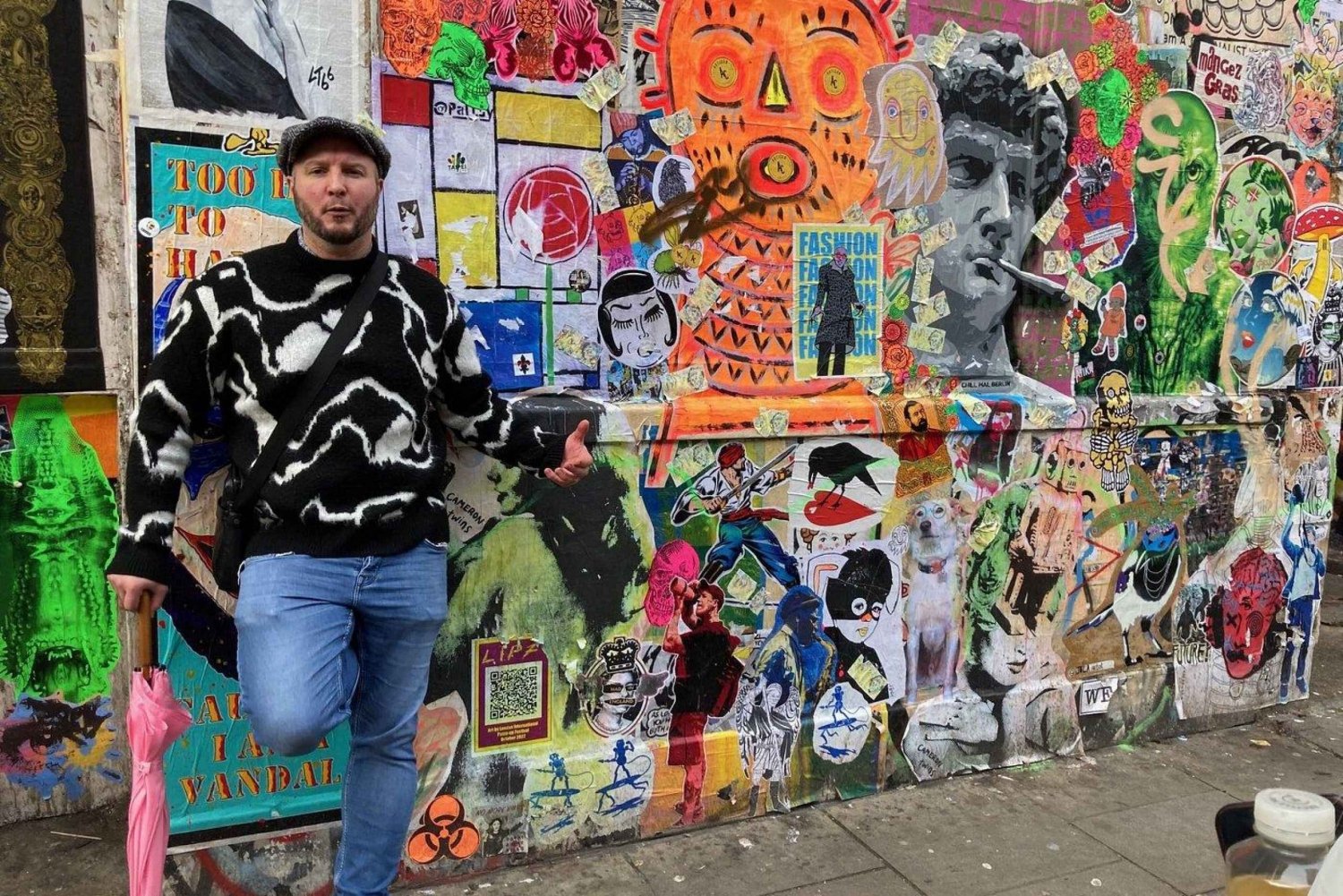Instagrammable gadekunst- og graffititur i East End London