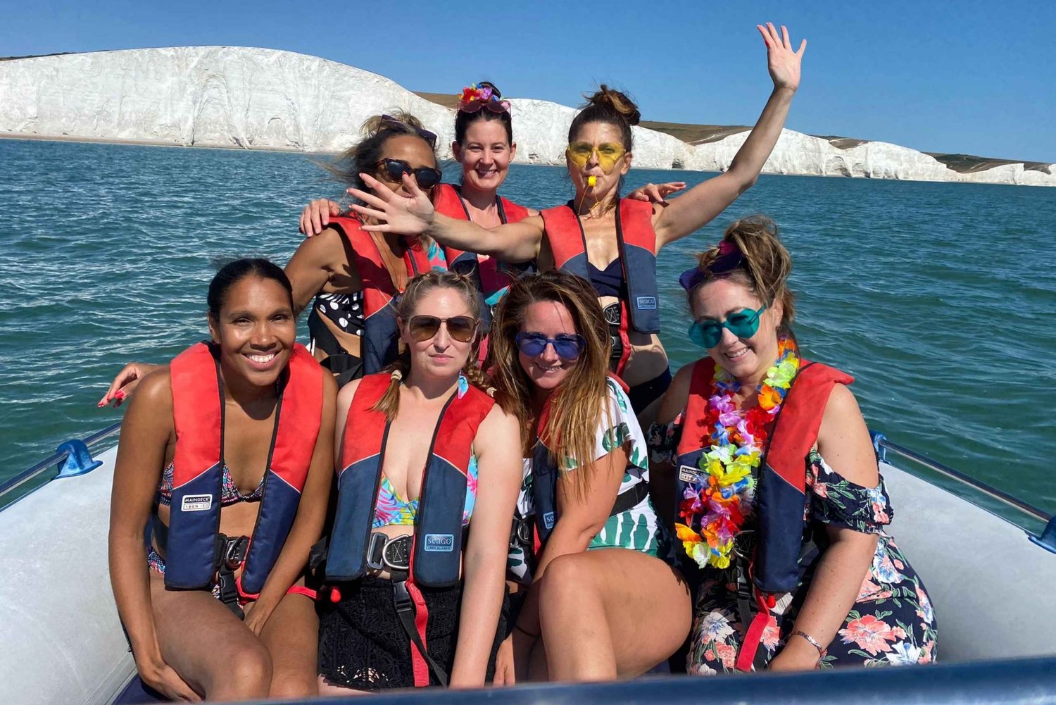 From Brighton: Seven Sisters Boat Tour