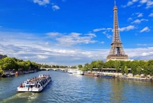 Fra London: Dagstur til Paris Montmartre, Louvre og Seinen