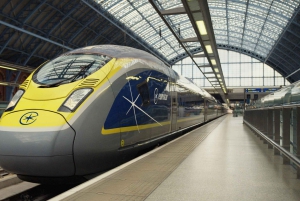 Ab London: Paris mit dem Zug, Sightseeing-Bus und Bootsfahrt