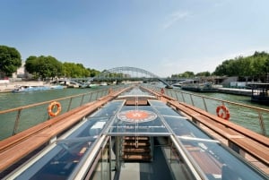 Fra London: Paris med tog, sightseeing-buss og cruise