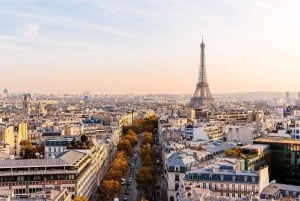 Fra London: Paris med tog, sightseeing-buss og cruise