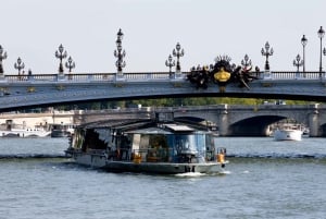 De Londres: Excursão a Paris com almoço em um cruzeiro guiado e passeio turístico