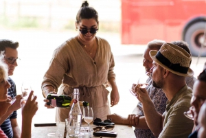 Da Londra: Tour in autobus del vino d'epoca con biglietti del treno andata e ritorno