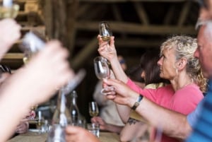 Depuis Londres : Visite en bus des vins anciens avec billets de train aller-retour