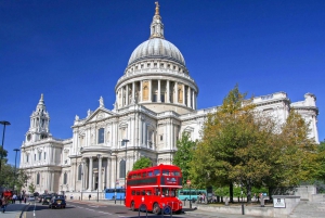 London: Heldags sightseeing-bustur med flodkrydstogt