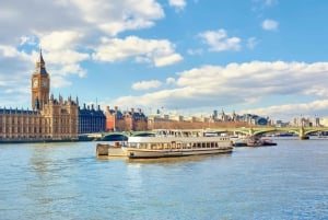Londen: Dagvullende tour per bus met riviercruise