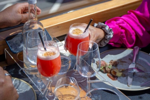 Гастрономический ужин из 6 блюд на роскошном лондонском автобусе