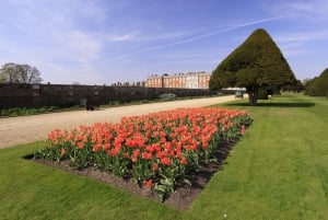 Londres : entrée au château de Hampton Court et ses jardins