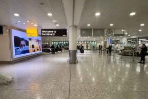 Heathrow flygplats till Southampton hamn - privat transfer