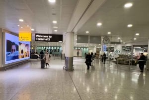 Heathrow lufthavn til Southampton havn - privat transfer