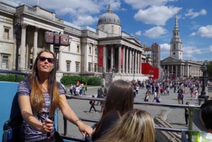 London: Hop-on Hop-off Bus Tour and Madame Tussauds Ticket