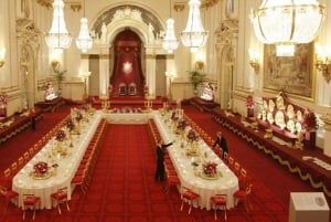 Dentro del Palacio de Buckingham y visita panorámica de Westminster