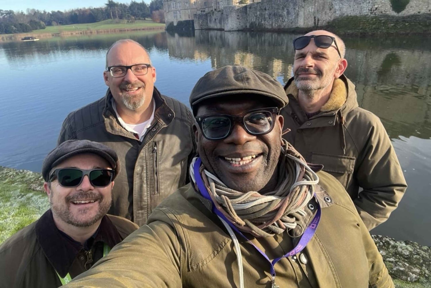 Castillo de Leeds, Canterbury y acantilados blancos de Dover en coche privado