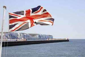 Leeds Castle, Canterbury, Dover, båttur i Greenwich og snack