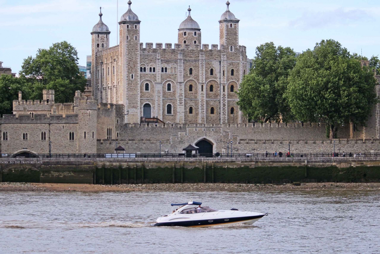 Londen: 2 uur luxe privéjacht huren op de Theems