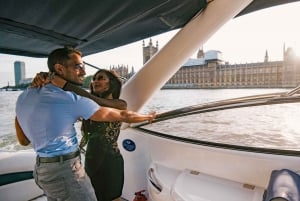 Londres: 2 horas de alquiler privado de yate de lujo en el río Támesis