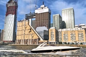 London: 2 timers privat leje af luksusyacht på Themsen