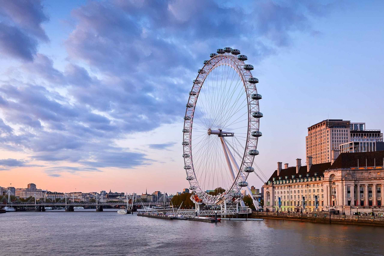 Lontoo: 3 päivän pakolliset nähtävyydet, mukaan lukien Lontoon silmä (London Eye)