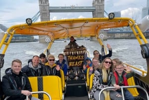 London: 40-minütige TOWER BEAST RIDE - Thames Speedboat Tour