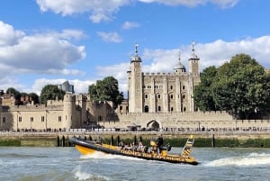 London: 40-minuters Ultimate Tower RIB Blast Speedboat Tour