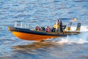 London: 40-Minuten Ultimate Tower RIB Blast Speedboat Tour