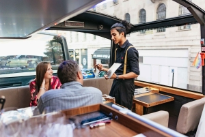 London: 6-rätters lyxig middag busstur