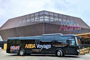 Lontoo: ABBA Voyage Express -bussi ja konserttilippu: ABBA Voyage Express -bussi ja konserttilippu