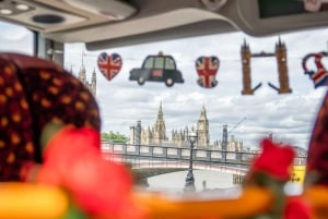 Londres : Visite en bus pour le thé de l'après-midi et option London Eye