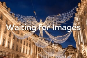 London: Julbelysningstur med vintagebuss